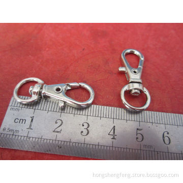 Factory Supply Mini Zinc Alloy Keychain Snap Hook